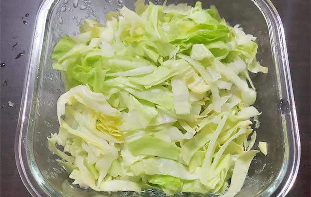 電子レンジ加熱後の画像（撮影：エニママ）