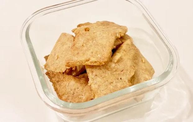 ご飯で作ったクッキーの画像（撮影：エニママ）