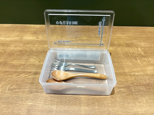 『中が見えるBOX』の写真（撮影：grapeライフハック編集部）