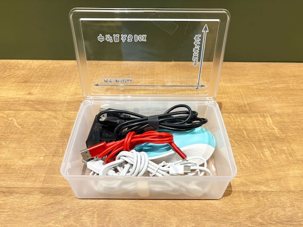 『中が見えるBOX』の写真（撮影：grapeライフハック編集部）