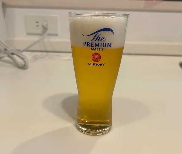 泡が復活したビール（撮影：grapeフード編集部）