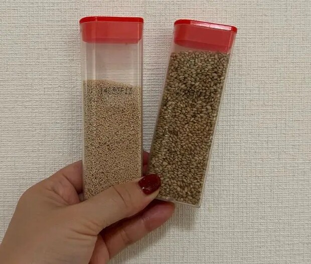 中身を入れ替えた様子（撮影：grapeフード編集部）