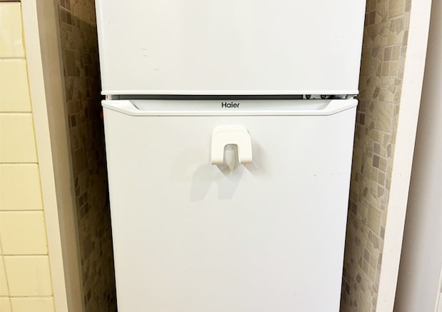 スポンジホルダーの活用写真（撮影：grapeライフハック編集部）
