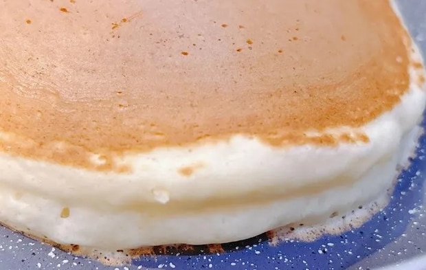『ふんわりホットケーキの基本の焼き方』の完成写真（撮影：キジカク）