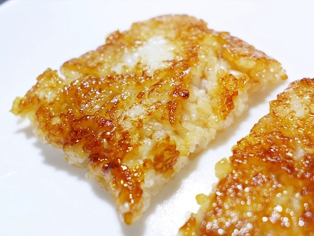 焼き肉のたれ焼きおにぎり（撮影：grapeフード編集部）