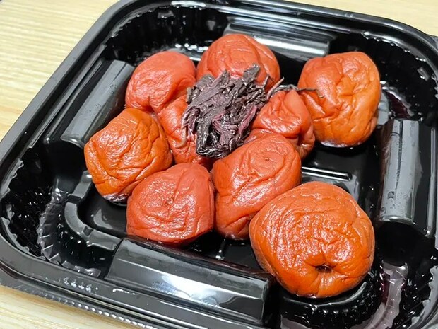梅干しの写真（撮影：grapeフード編集部）