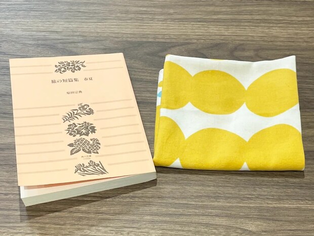 余ったハンカチ、眠らせたまま？　折って本に被せたら…