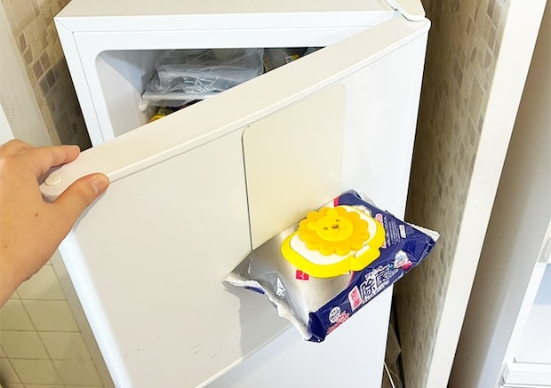 ブックエンドの活用写真（撮影：grapeライフハック編集部）