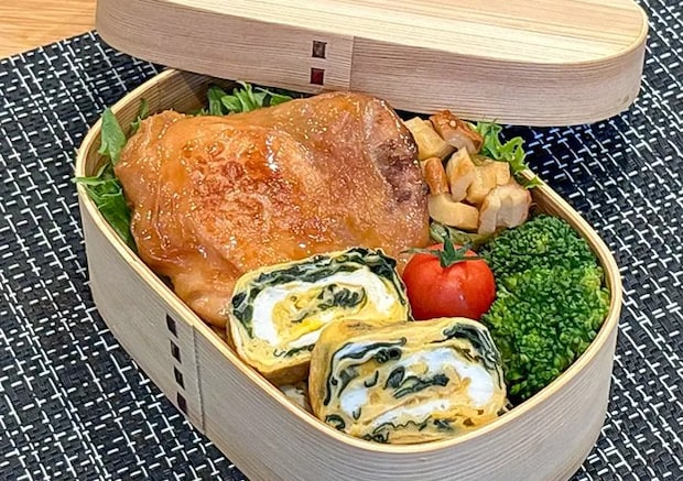 『乾燥ワカメ入り玉子焼き』の完成写真（撮影：キジカク）