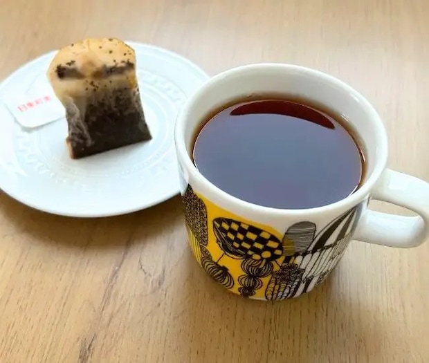 紅茶ができ上がった様子（撮影：grapeフード編集部）