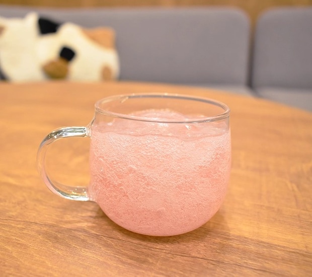 炭酸ゼリー（撮影：grapeフード編集部）