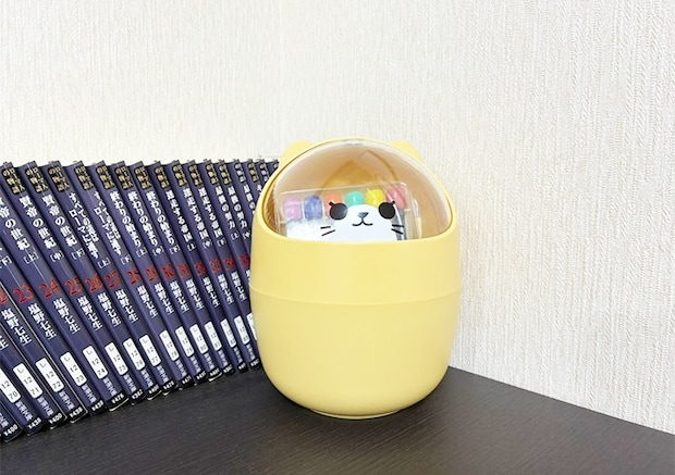 ミニアニマルゴミ箱の写真（撮影：grapeライフハック編集部）