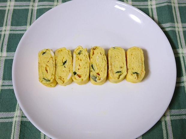 お吸い物のもとを使った玉子焼き（撮影：grapeフード編集部）