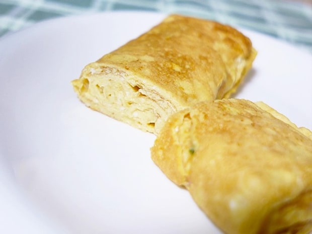 うどんスープを使った玉子焼き（撮影：grapeフード編集部）