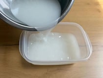 保存容器のニオイ残りに『研ぎ汁』　2、3時間の放置で変わる結果に「すぐ試したい」