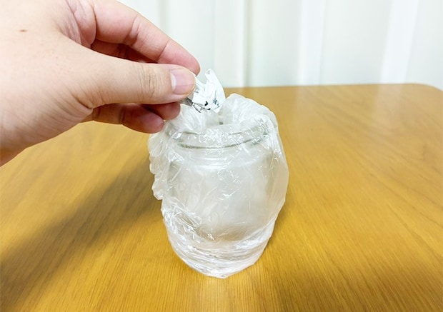 瓶の活用写真（撮影：grapeライフハック編集部）