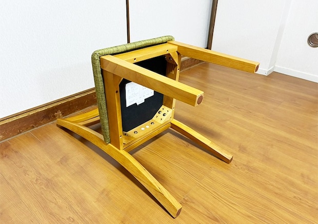 つっぱり棒の活用写真（撮影：grapeライフハック編集部）