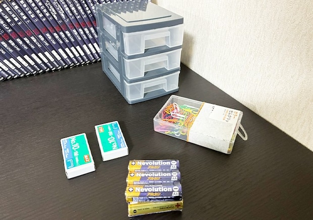 引き出しケースの写真（撮影：grapeライフハック編集部）