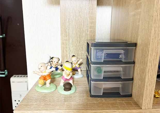 引き出しケースの写真（撮影：grapeライフハック編集部）