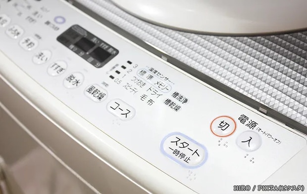 洗濯機の写真