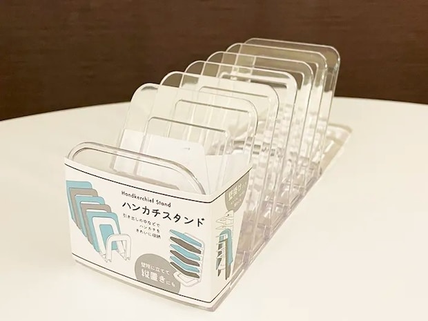 ハンカチスタンドの写真（撮影：grapeライフハック編集部）