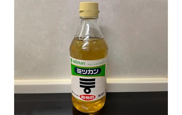 お酢の写真（撮影：grapeライフハック編集部）