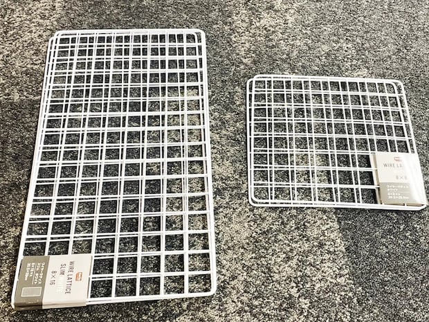 100均のワイヤーネット　使い道に「これはいい」「既製品買わなくて済んだ」【簡単DIY】