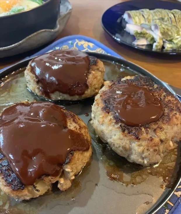 『えのきハンバーグ』の写真