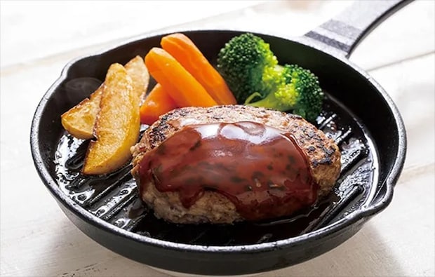 『れんこん入りハンバーグ』の写真
