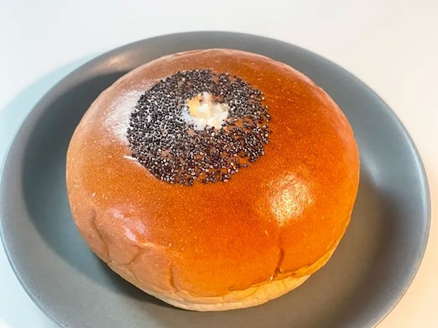 クーリッシュあんぱんの完成写真（撮影：grapeフード編集部）