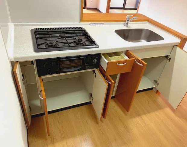 キッチン下の収納