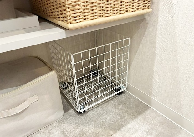 ワイヤーネットの活用写真（撮影：grapeライフハック編集部）