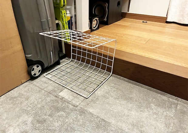 ワイヤーネットの活用写真（撮影：grapeライフハック編集部）