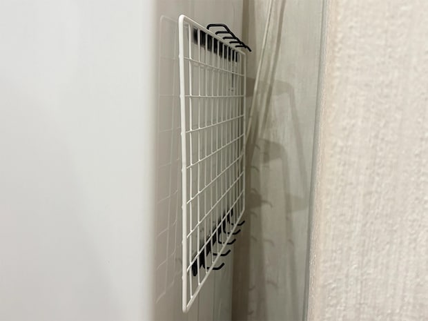 100均アイテムだけで、洗濯機横に収納スペース作る方法 アイディアに「これ気に入った」