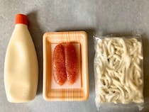冷凍うどんはこう使う！　火なしで即完成の『明太マヨうどん』が濃厚で最高【レシピ】