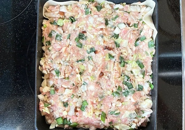 餡を広げた画像（撮影:エニママ）