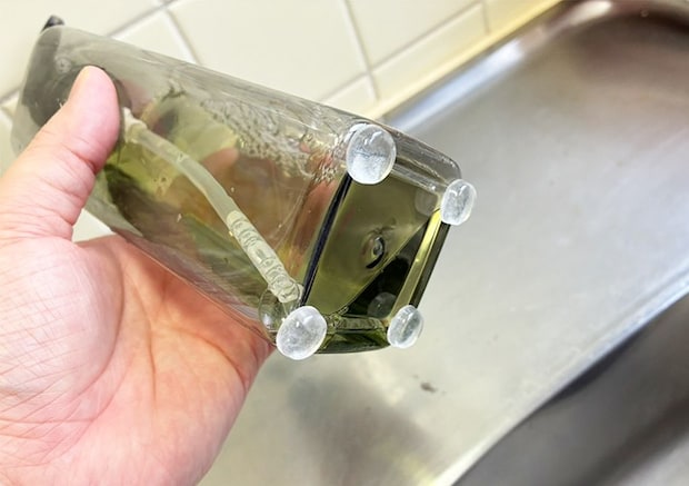 クッションシールの活用写真（撮影：grapeライフハック編集部）