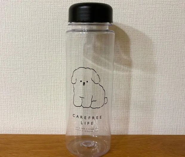 ウォーターボトル（撮影：grapeライフハック編集部）