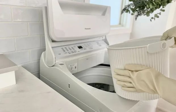 洗濯機の写真（撮影：Heulie）