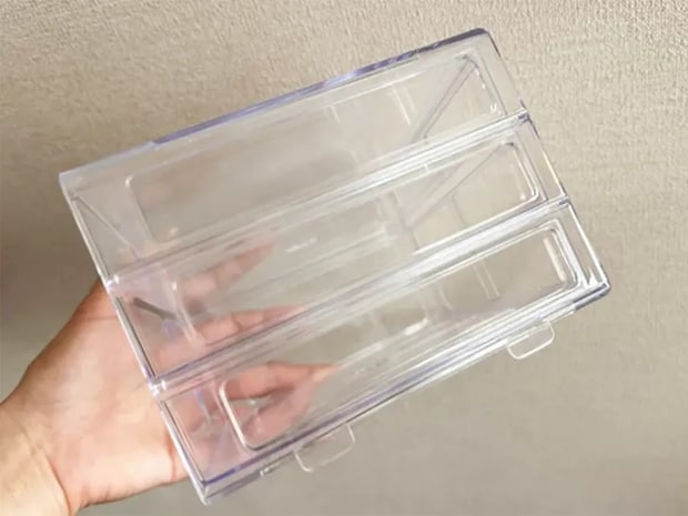 ダイソーに聞いた！　『3段引出しケース』の活用法に「中が見えて便利」「机スッキリ」【3選】