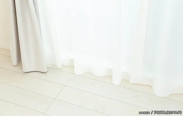 カーテンの写真