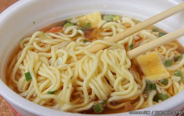 カップラーメンの写真