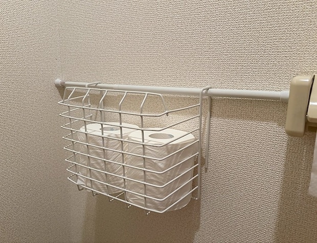 『PE棚用吊り下げワイヤーバスケット』の画像