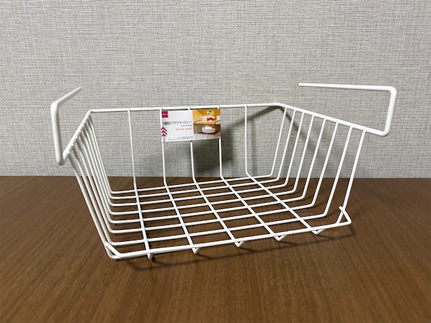 110円で買った『ワイヤーバスケット』 じゃない使い方に「収納の幅が広がった」