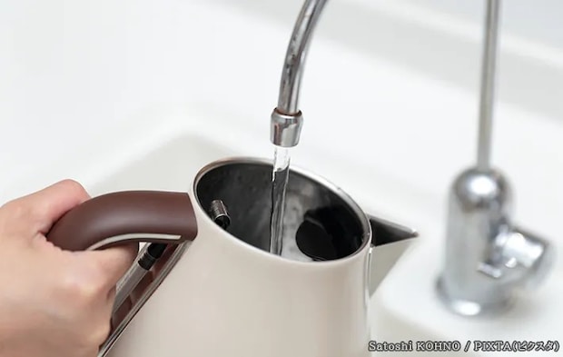 水道を使用する写真