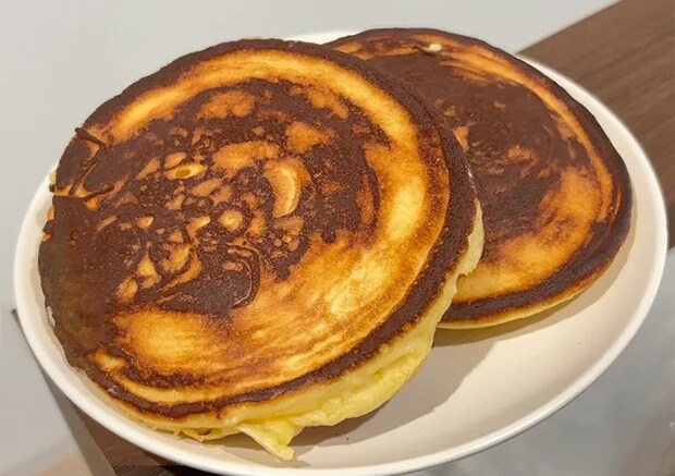 ホットケーキの完成写真（撮影：キジカク）