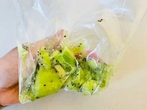 炭酸と潰したキウイを混ぜて…　簡単ドリンクの隠し味に「暑い日にピッタリ」「10分でできた」