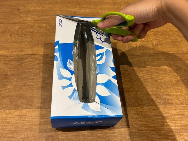 ティッシュの空き箱、捨てないで！　10分リメイクで便利な『収納ケース』に変わる