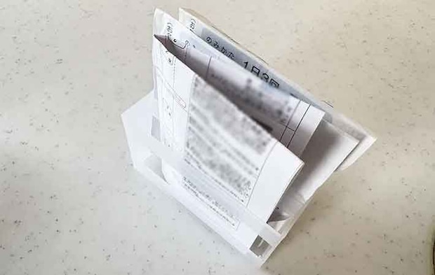 薬を収納した画像（撮影：エニママ）