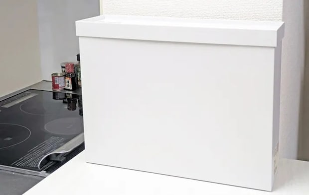『再生ポリプロピレン入りファイルボックス』の活用写真（撮影：ワード）
